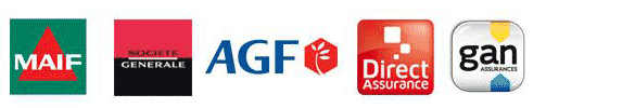 logos assurances maif agf société générale agf direct assurance gan